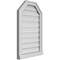 Ekena Millwork Octagonal Top Surface Mount PVC Gable Vent w/ 2"W x 2"P Brickmould Sill Frame, 18"W x 28"H GVPOT18X2803SF - alternate 2